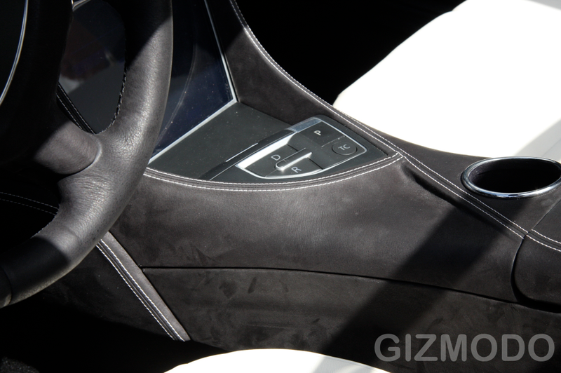 Illustration for article titled Tesla Model S Electric Sedan Prototype Has a Giant Touch Dashboard